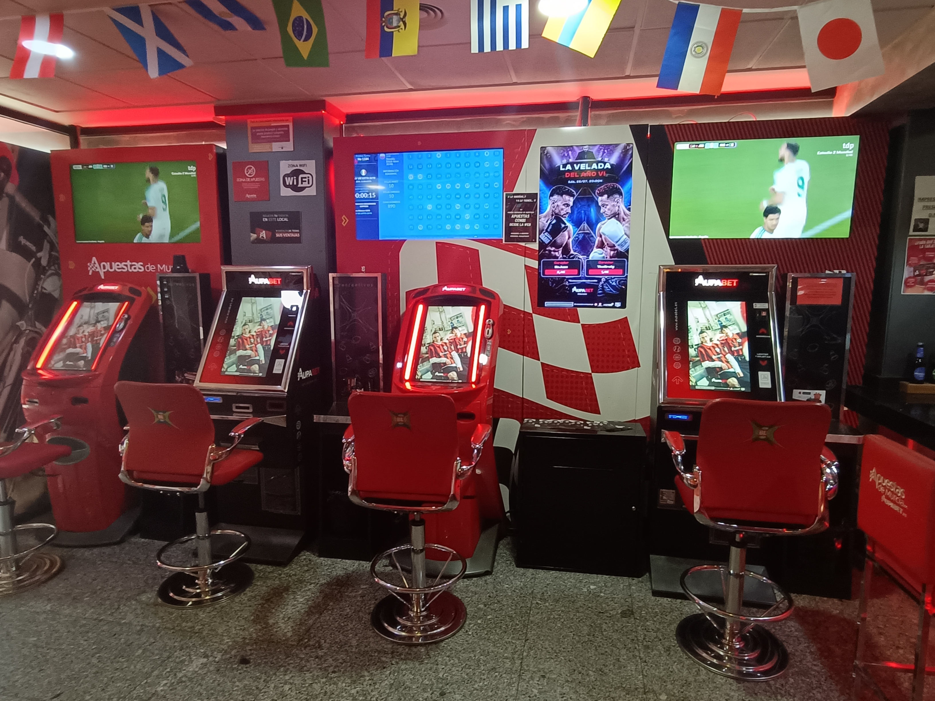 Zona de apuestas deportivas en El Puerto